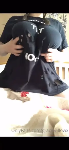 Couldn’t hide them if she tried!