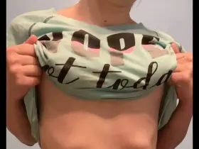 Milf tit drop slow mo