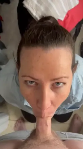 I always suck his dick before I go out for a girls night (OC)