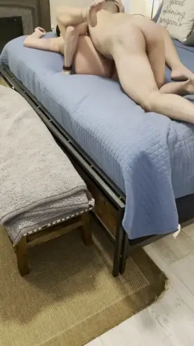 Hubby watched as I made love to my bull right in front of him 😈