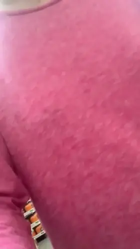 I loved the looks I was getting at the store! 😈 #piercednipples😜 [GIF]