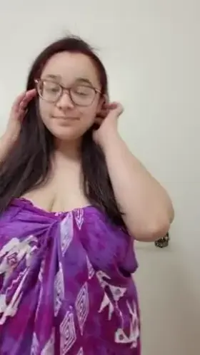 Playing with my titties ;)