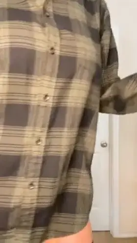 Strip Tuesday💋 Men’s shirt and thigh highs for the win 🙌😘