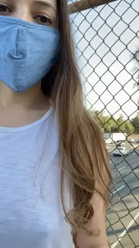 I hope my tits made your morning commute better