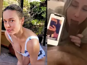 To you, your wife Brie Larson was a Goddess, perfect in every way. To the BNWO, she was just another breeding whore, to be used and dumped. She prefers it this way.