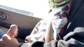 God I love cumming in my car