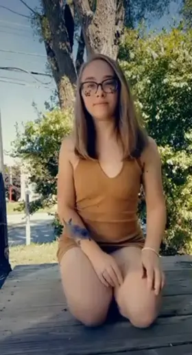 Getting naked right next to a busy street