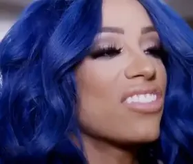 Cumdrainer Spinner Sasha sticking out her tongue