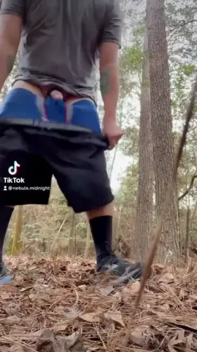 It gets a little weird in the woods.