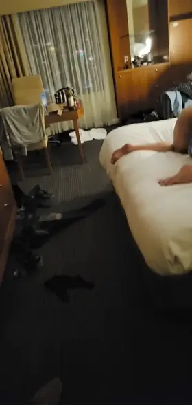 What you doing when you arrive to the hotel room?