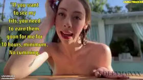 You need to earn her perfect tits.