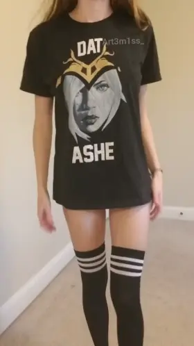 [OC] It would be more fun if you were the one stripping down my petite body.