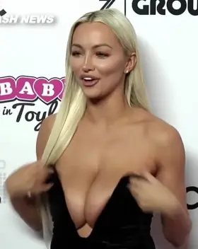 I bet Lindsay Pelas gave someone a titfuck while she was wearing this dress