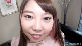 Japanese amateur Haruka Fuji in the shower