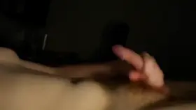 Late night cumshot