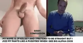 I can pretend I'm straight all I want. I know I'm 100% bitch and belong on my knees servicing alpha cock