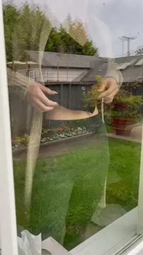 What you see when walking past the freshman housing