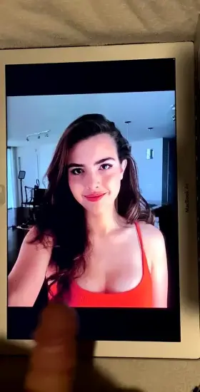 Alex taking my load to the face