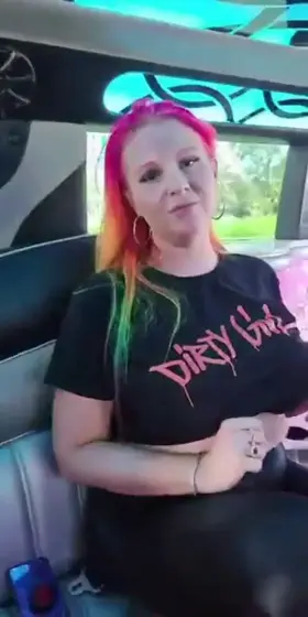 Cheers, everyone! It's not every day I'm in a limo