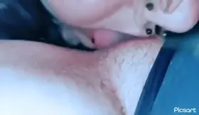 Ate my babies pussy today hehe, made this juicy pussy squirt all over my face, it ruined my makeup 🥺🥺