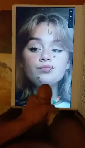 cumming on my friend