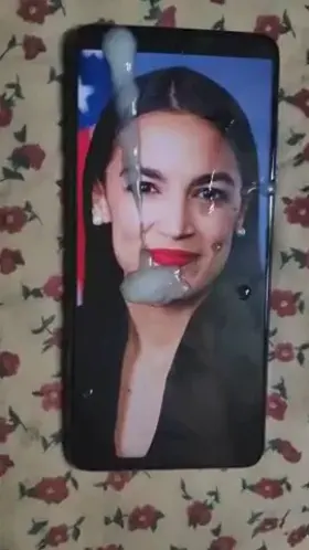 Giving AOC A Messy Facial