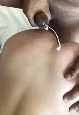 Shooting a huge load across his sexy wife’s ass [OC]