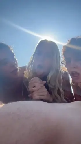 Nothing like some cum in the sun