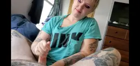 huge HAND JOB CUMSHOT thanks to my lovely lady