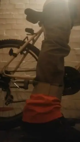 Domina command bike fuck