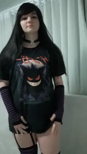 Do you like my big shirt? how about what I have under it?