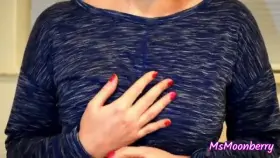 Revealing my tits and playing with them [OC]