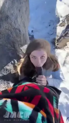 Norwegian Snowbunny shows how African Migrants should be treated