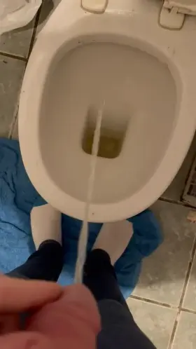 After work pee
