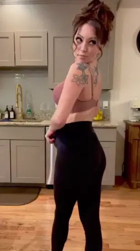 Showing off in the kitchen