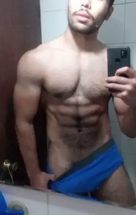 19 you walk in on me, what do you do ?