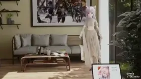 Keqing Skirt Off Technique (VTOLneko )[ Genshin Impact]