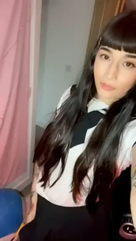 Do you like what’s underneath my skirt?