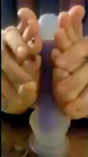 Could I get you to pump your cum over my toes?