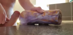 This toy's tightness makes it hard to get it in, but it's well worth it