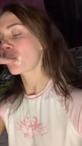 Don’t worry daddy, I always clean up after myself ;)