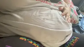 Imagine This Gut Resting Against Your Face While You Eat Me Out 🤤💖