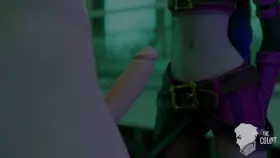 jinx blowjob public ( the count ) l[eague of legends]