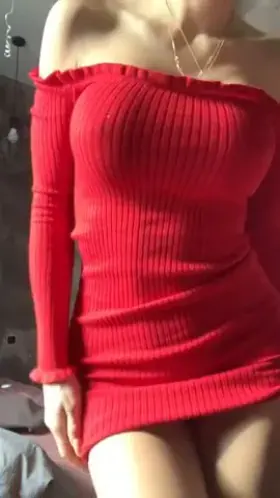 good morning) love my strip in new red drees?