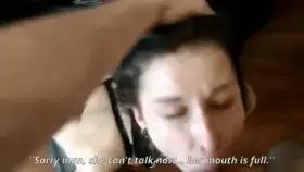 callback later your wifes mouth is occupied