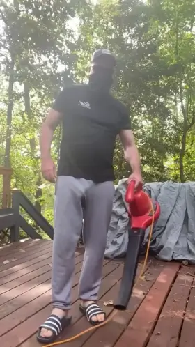 These leaves aren’t going to blow themselves.