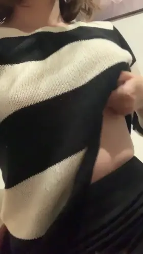 Would you like to suck my nipples before you go to sleep?