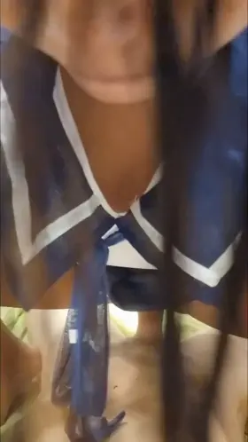 Something about Asian girls isn't there ... as soon as we put our school uniform on we need dicks inside us 🤣💗🍆