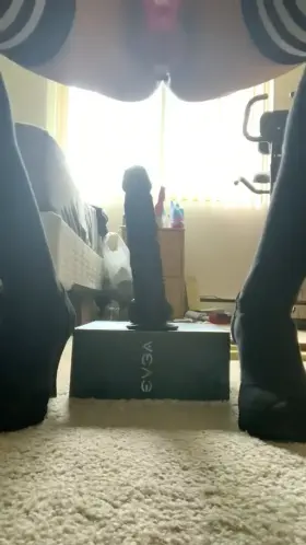 Keeping my pussy trained for BBC