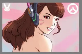 D.va do be lookin kinda thicc tho